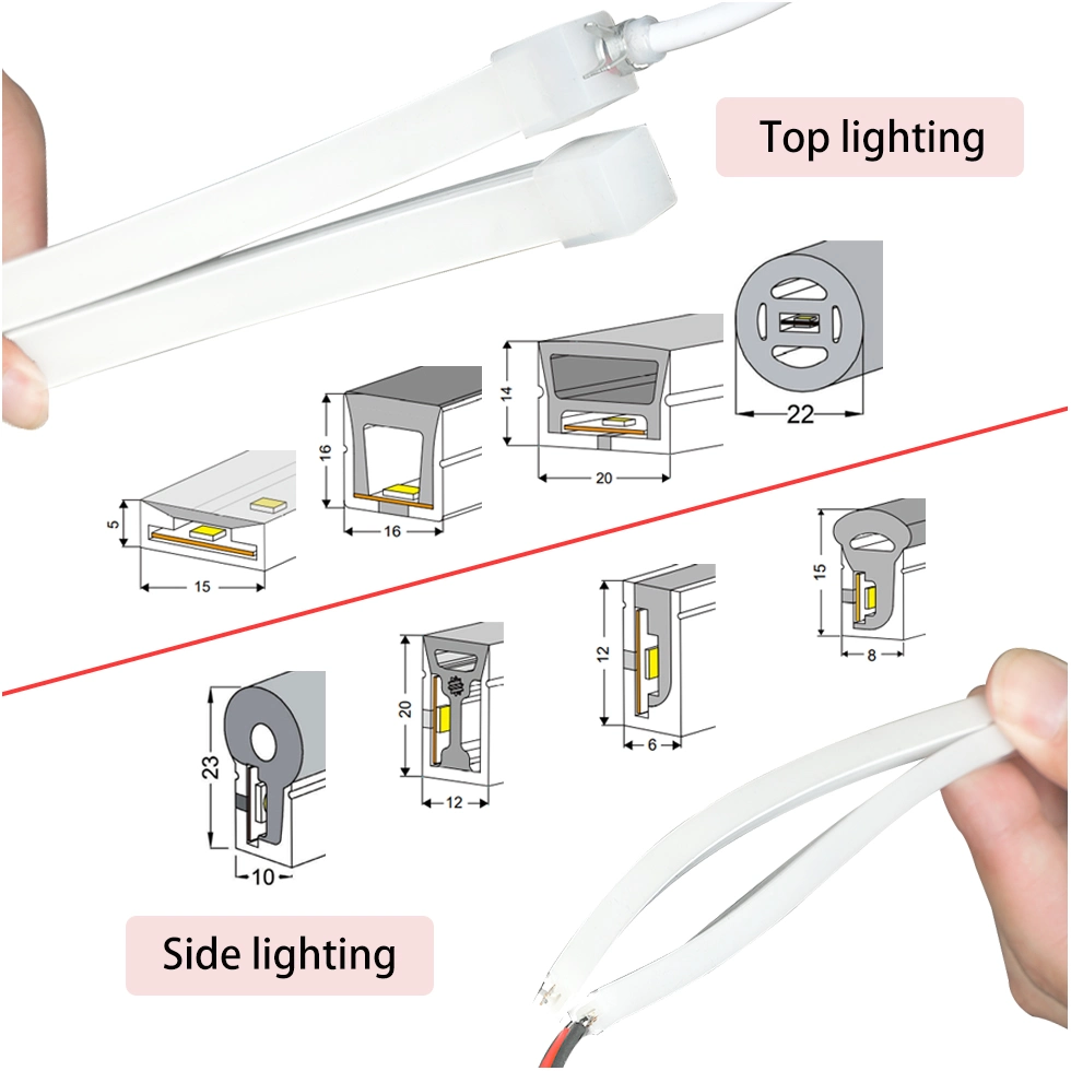 Cima LED Strip Light Waterproof LED Tape 12V SMD 2835 3535 5050 Flexible Neon Light Strip Kit
