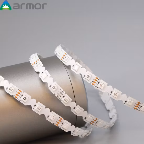 Mini 5mm 6mm 7mm Width SMD 2835 S Shape Zig Zag Bendable Flex Neon Lighting LED Strip for Signage Signboard Channel LED Letter