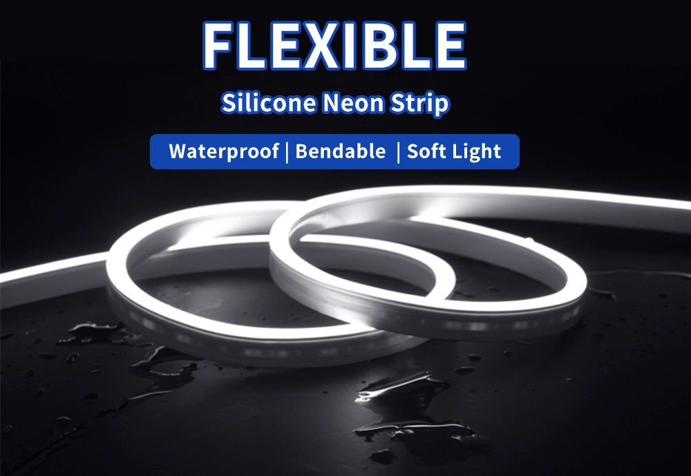 IP67 Waterproof Flexible Silicone Tube Neon Flex Rope Light LED Strip Lights