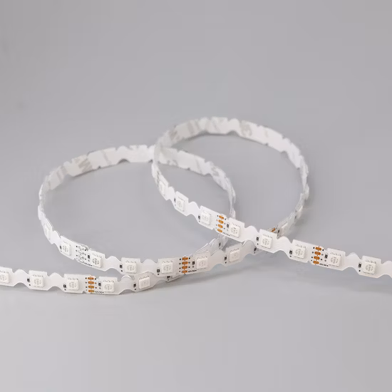 Mini 5mm 6mm 7mm Width SMD 2835 S Shape Zig Zag Bendable Flex Neon Lighting LED Strip for Signage Signboard Channel LED Letter