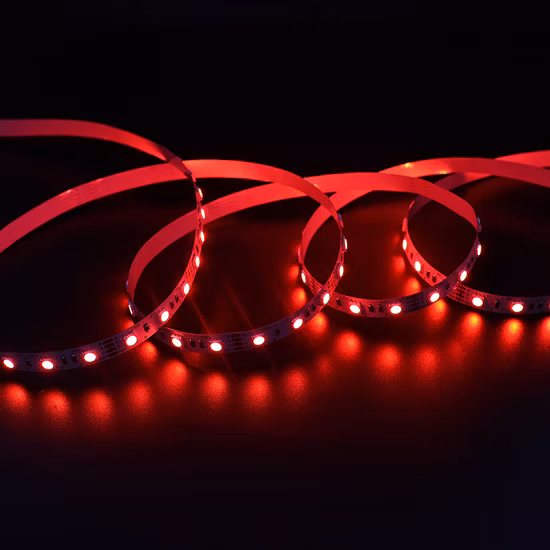 LED Strip 5050 RGB Color with 60LEDs/M for Christmas Lighting