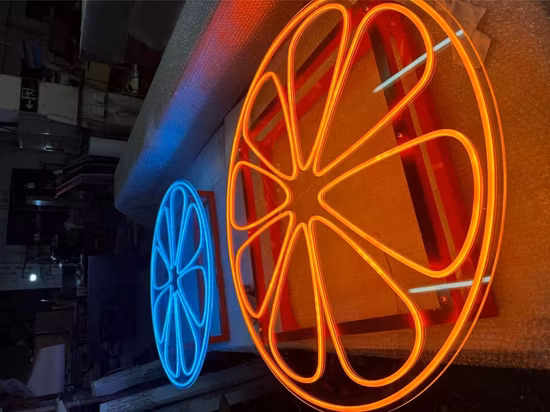 Flower Design LED Neon Flex Sign LED Sign Full Color